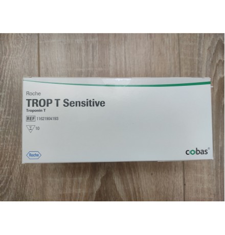 Экспресс-тест Roche Trop T sensitive на тропонин Т в цельной крови, полоска, 10 тестов