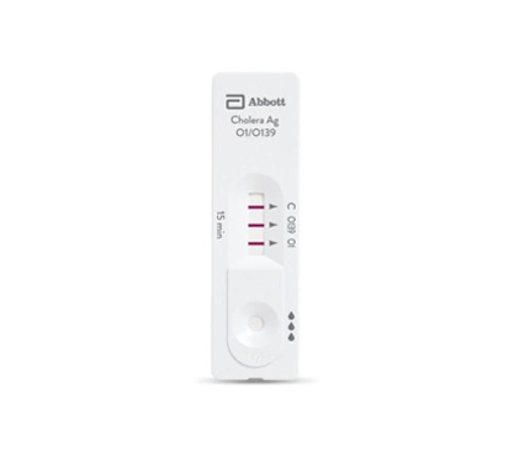 Экспресс-тест SD BIOLINE Cholera Ag O1/O139 на антиген Vibrio cholerae в кале, кассета, 20 тестов