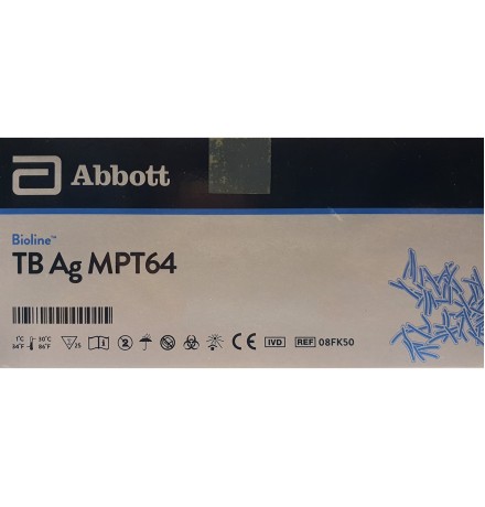 Экспресс-тест SD BIOLINE TB Ag MPT64 Rapid для идентификации Mycobacterium tuberculosis complex в культурах по антигену MPT64, кассета, 25 тестов