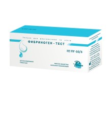 Фибриноген-тест жидкий ПГ-10/3, Ренам, 800 определений