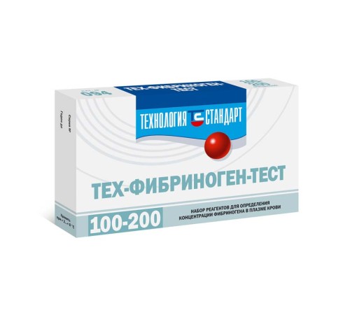 Тех-Фибриноген-тест 094, Технология-Стандарт, 100–200 определений