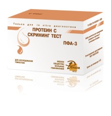 Протеин С-скрининг-тест ПФА-3, Ренам, 80 определений
