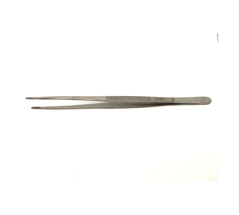 Пинцет гинекологический анатомический 240 мм, Surgicon J-16-085A