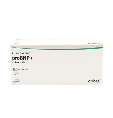 Тест-полоски Roche CARDIAC proBNP+ для анализатора cobas h 232, NT-proBNP, 10 шт.