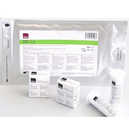 Экспресс-тест Determine HIV-1/2 на антитела к ВИЧ-1/2 в сыворотке, плазме и цельной крови, тест-карты, 100 тестов