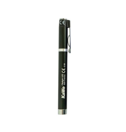 Фонарик диагностический KaWe Cliplight LED, чёрный, светодиодный, с клипсой