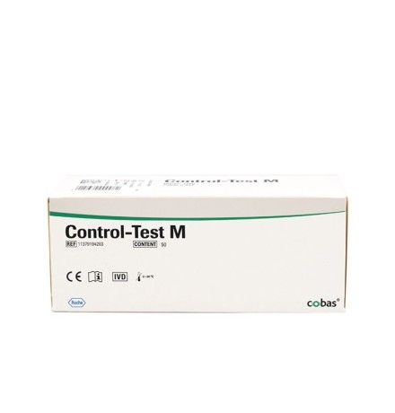 Калибровочные полоски Control-Test M для анализаторов мочи Urisys 1100, Miditron, cobas u 411, 50 шт.