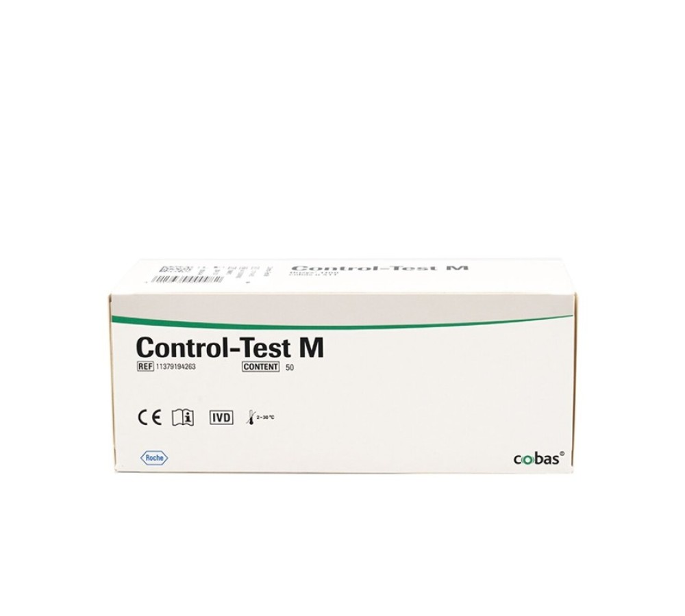 Калибровочные полоски Control-Test M для анализаторов мочи Urisys 1100, Miditron, cobas u 411, 50 шт.