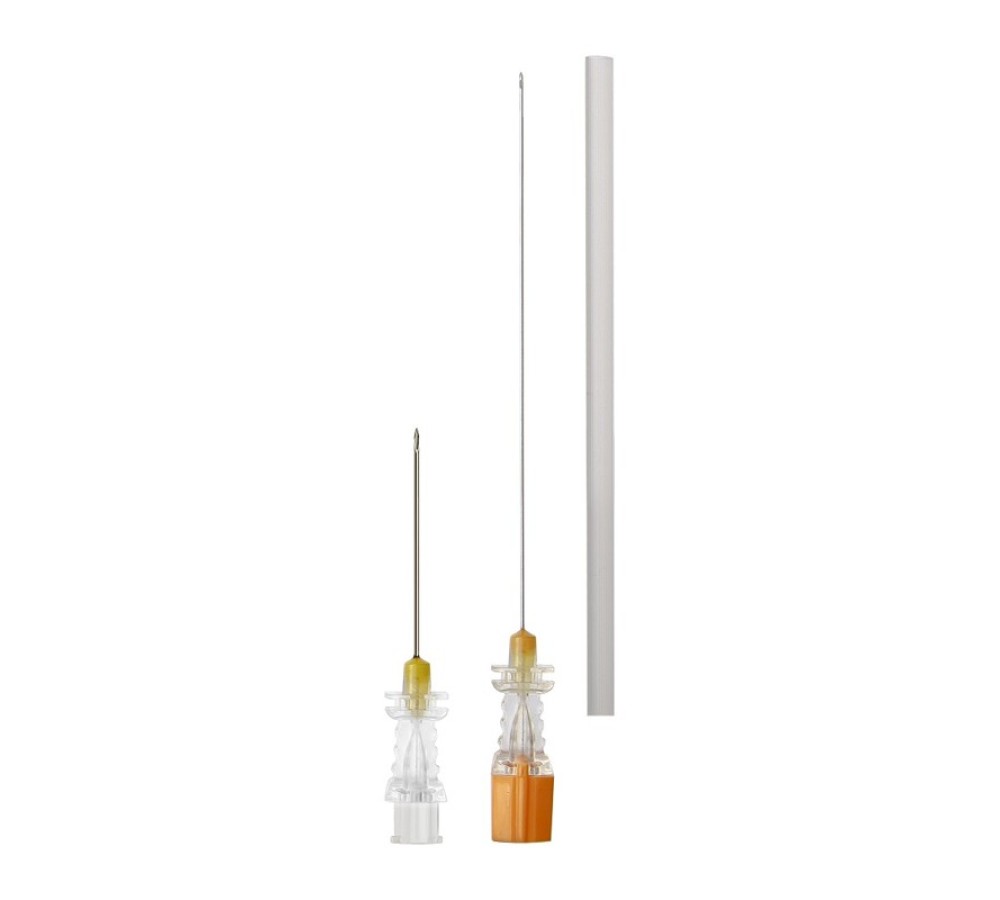 Игла спинальная Pencil Point 25G × 90 мм с проводником 20G × 34 мм, Mederen P2590G