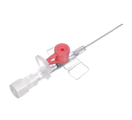 Катетер внутривенный периферический Полифлон с портом и крылышками, 18G×32, 18G×45, 20G×32 мм