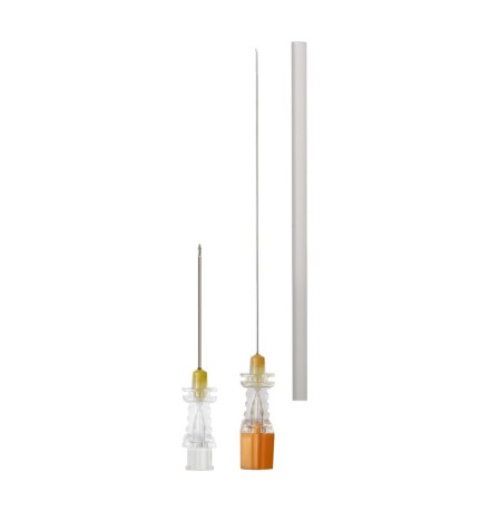 Игла спинальная Квинке 27G × 90 мм с проводником 22G × 34 мм, Mederen Q2790G
