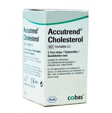 Тест-полоски Аккутренд Холестерин (Accutrend Cholesterol) №5