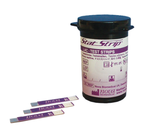 Тест-полоски Stat Strip Lactate для определения лактата в крови (к анализатору)